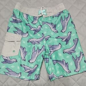 Cat & Jack Gray Swim Shorts